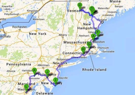 Road Trip New England 2012 - USA
