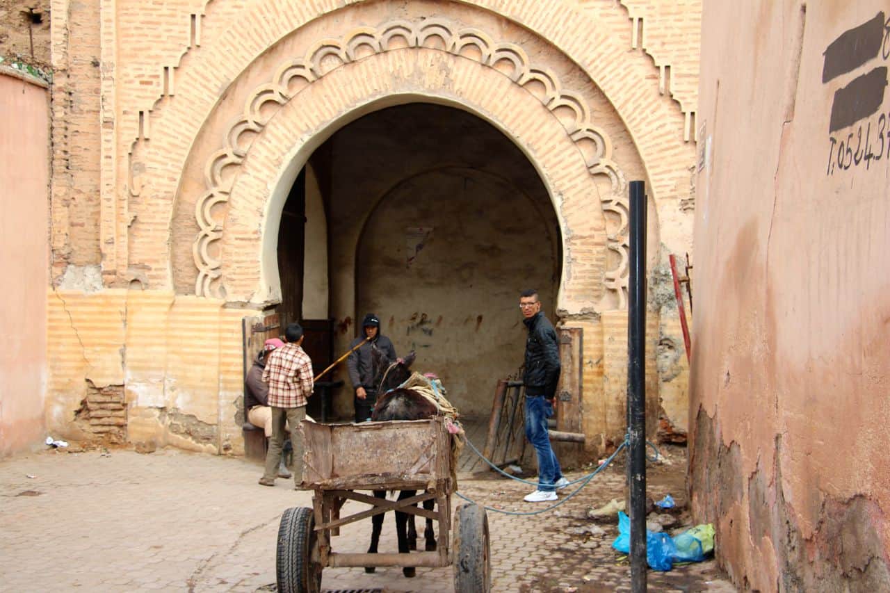 Marrakesh gamle bydel, Medinaen - Marokko