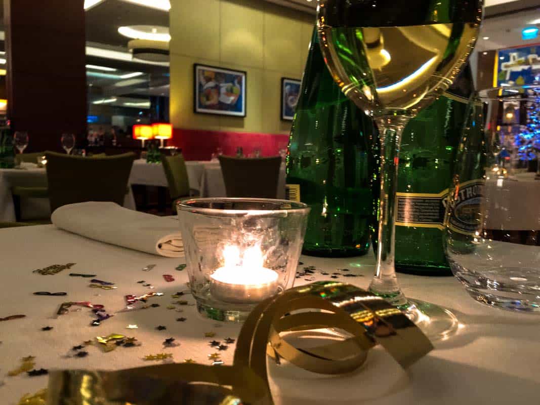 Nytårsmiddag Meza Restaurant på Hilton Warsaw - Warszawa, Polen