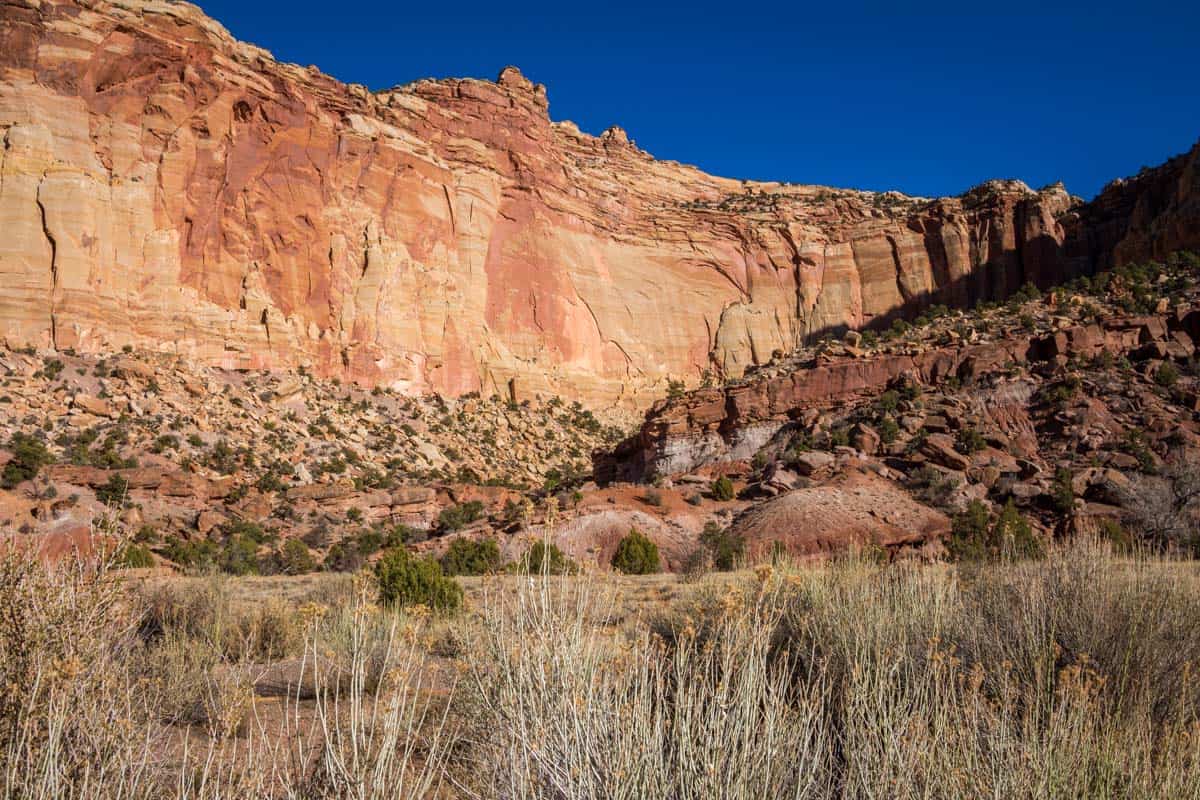 Capitol Reef National Park den oversete park - Utah, USA