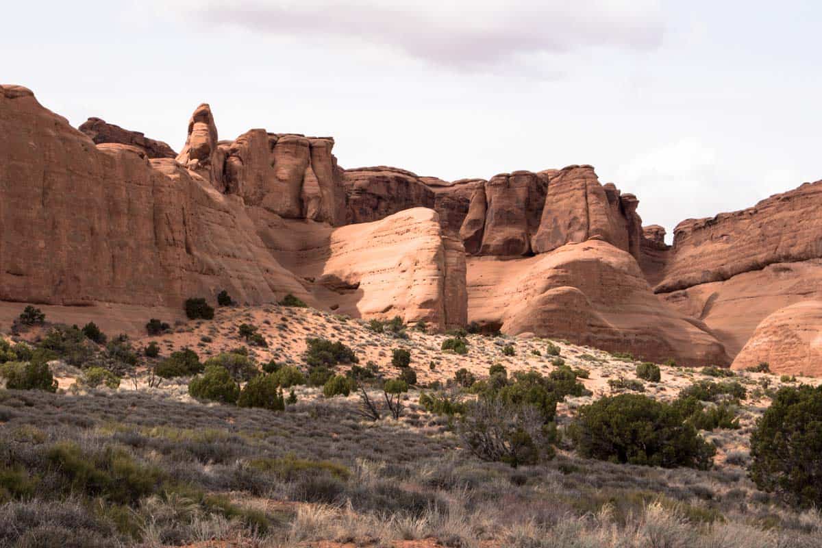Tusindvis af naturskabte buer i Arches National Park – Utah, USA