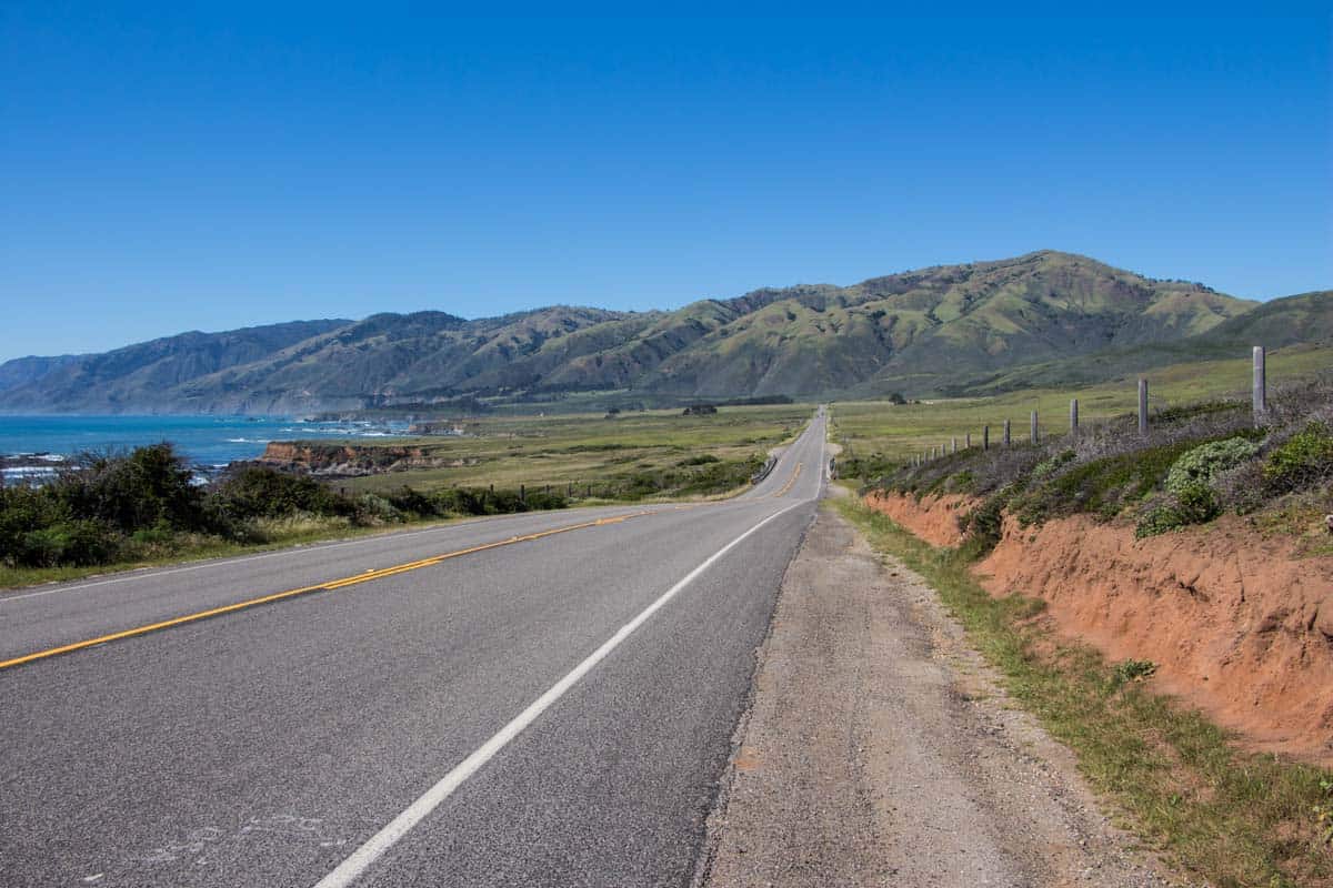Highway 1 fra Santa Barbara til Monterey – Californien, USA