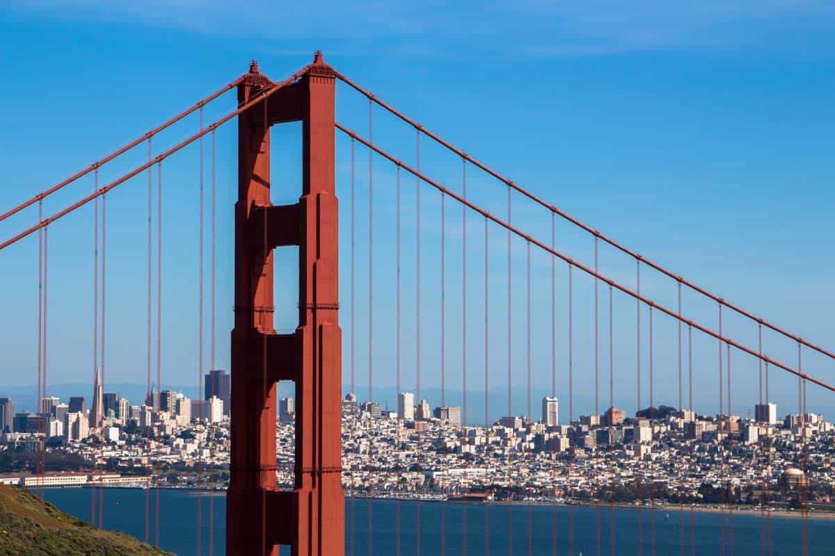 Golden Gate Bridge den ikoniske røde bro - San Francisco, USA - OnTrip.dk