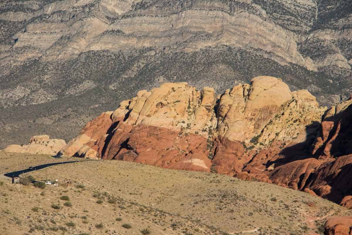 Red Rock Canyon er natur tæt på The Strip – Las Vegas USA