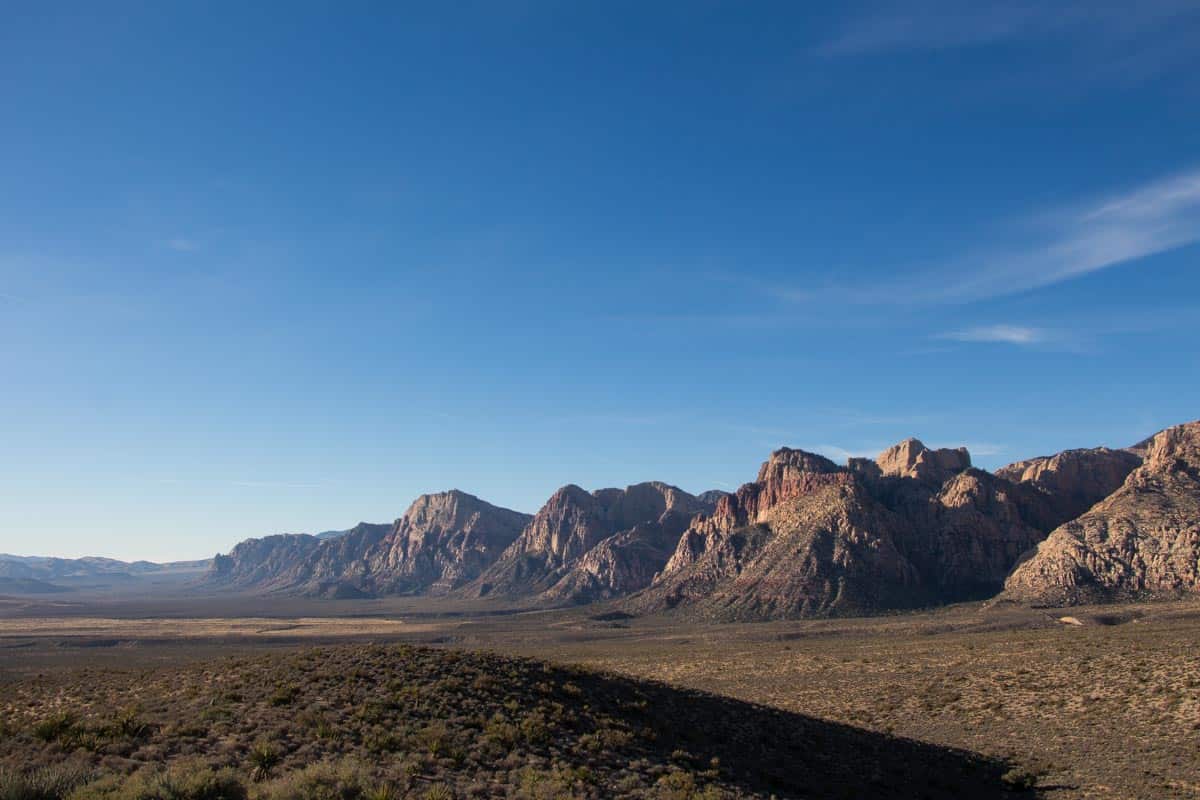 Red Rock Canyon er natur tæt på The Strip – Las Vegas USA