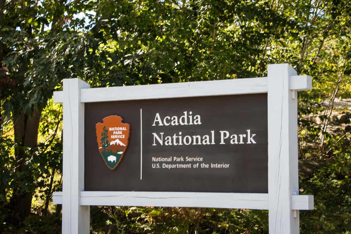 Acadia National Park den eneste nationalpark i New England – Maine, USA