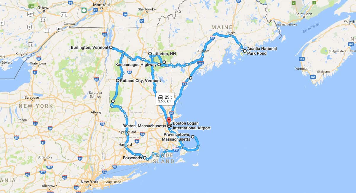 Det ultimative Road Trip – New England, USA