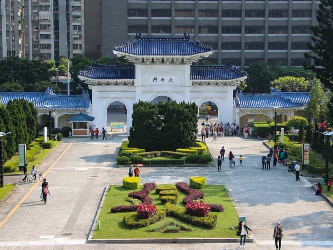 12 postkort fra Taipei - Taiwan