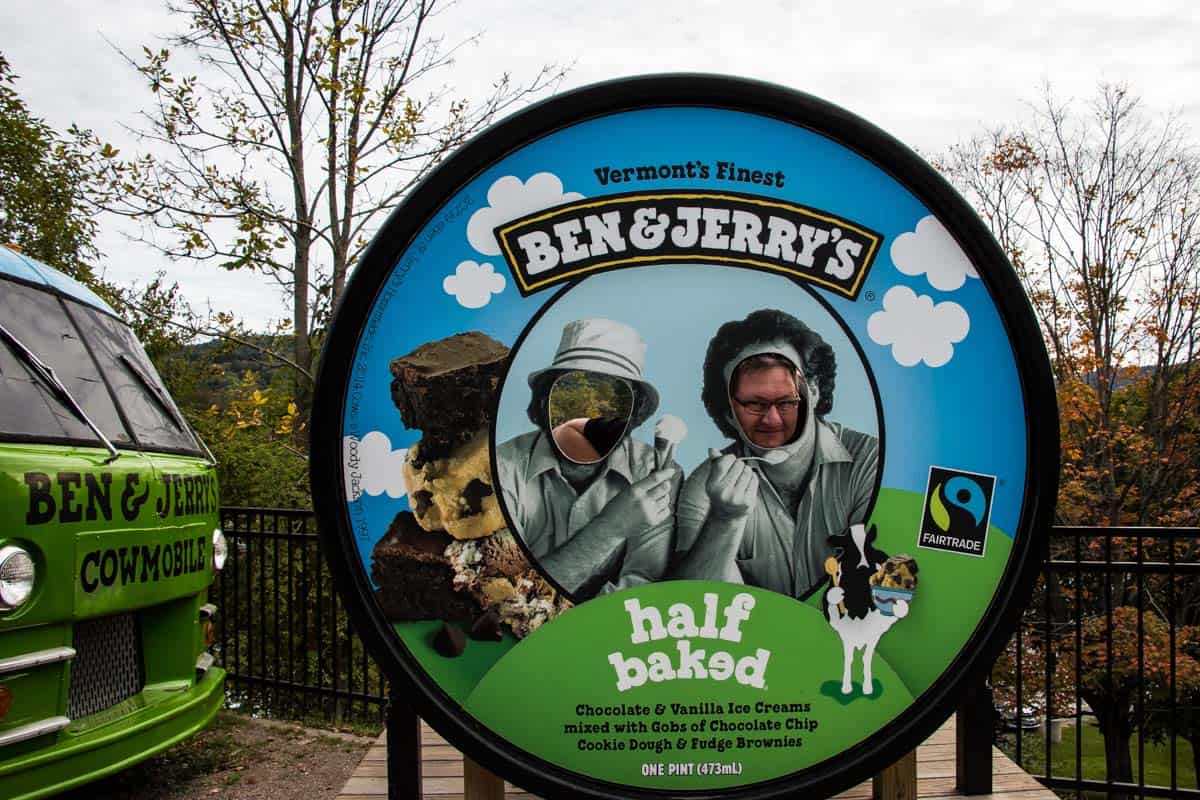 Besøg på Ben & Jerry’s isfabrik – Vermont, USA