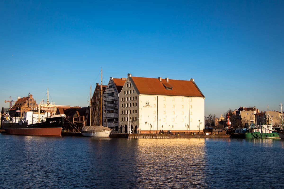 Gdansk en by med smuk arkitektur ved Østersøen