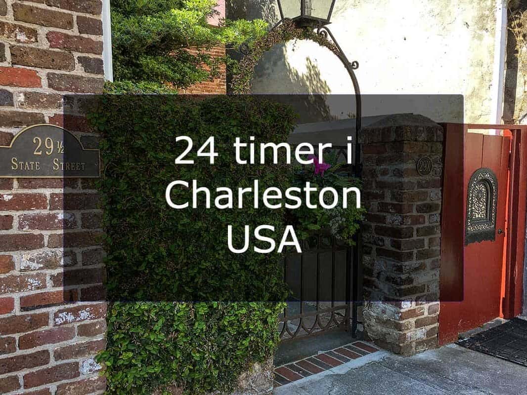 24 timer i Charleston - USA