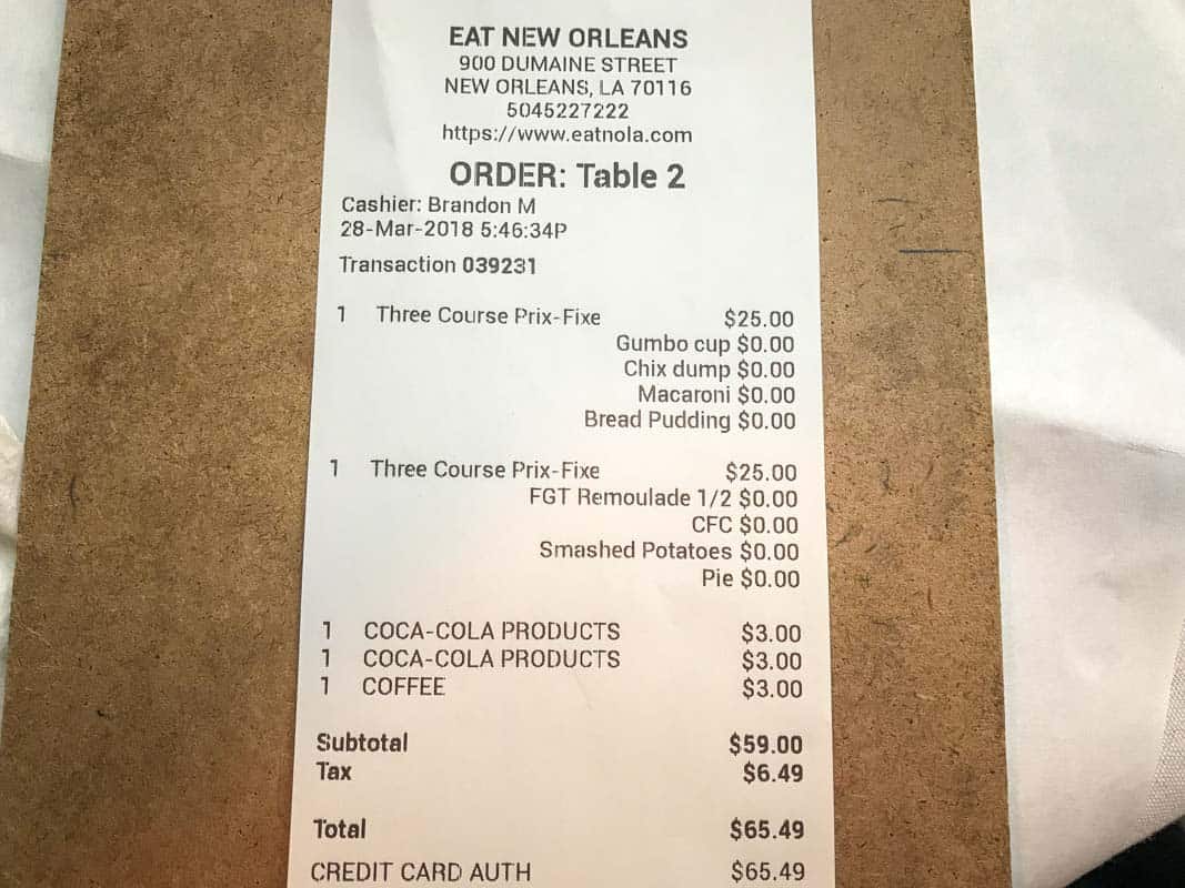 Anmeldelse af eat New Orleans - USA