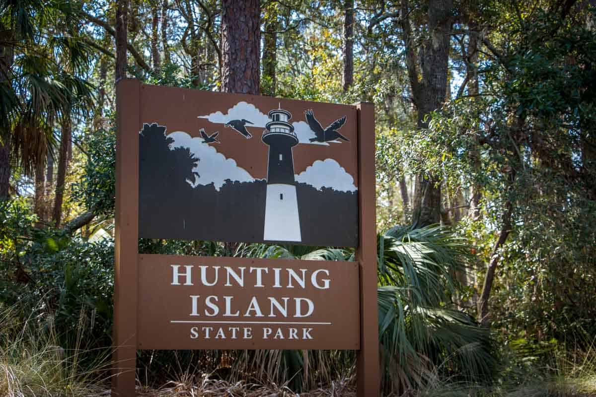 Hunting Island State Park er mangeartede naturscenerier - South Carolina, USA