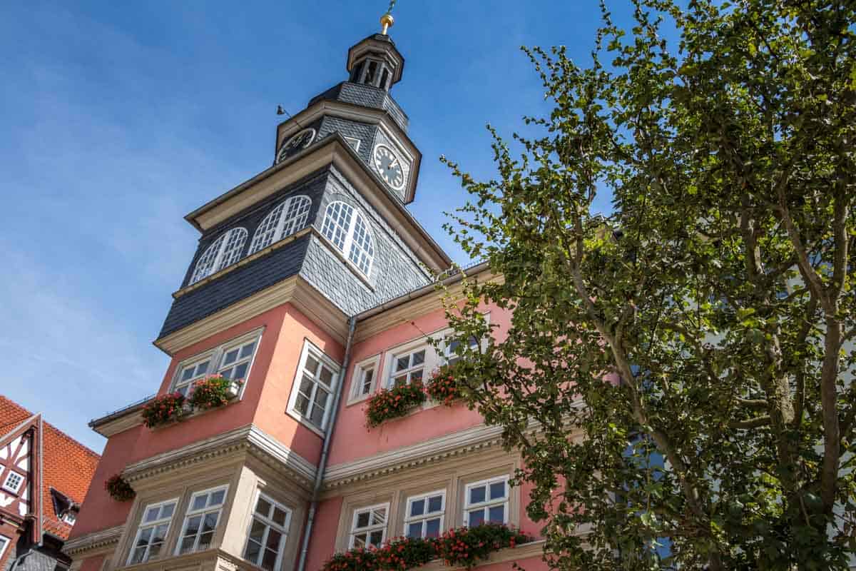 Komponisten Johann Sebastian Bach fødeby, Eisenach - Tyskland