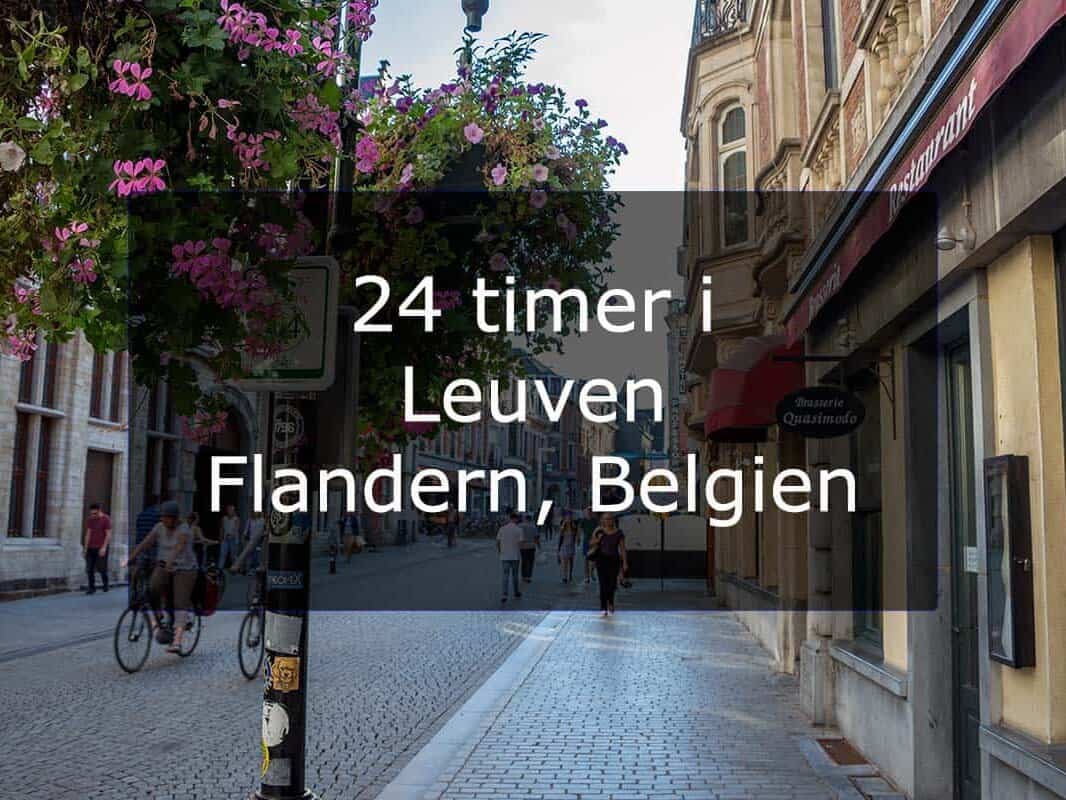 24 timer i Leuven – Flandern, Belgien