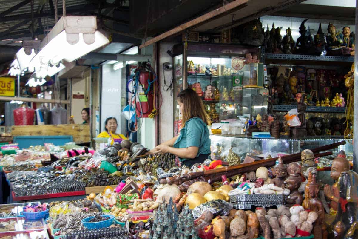 Markeder i Bangkok - Thailand