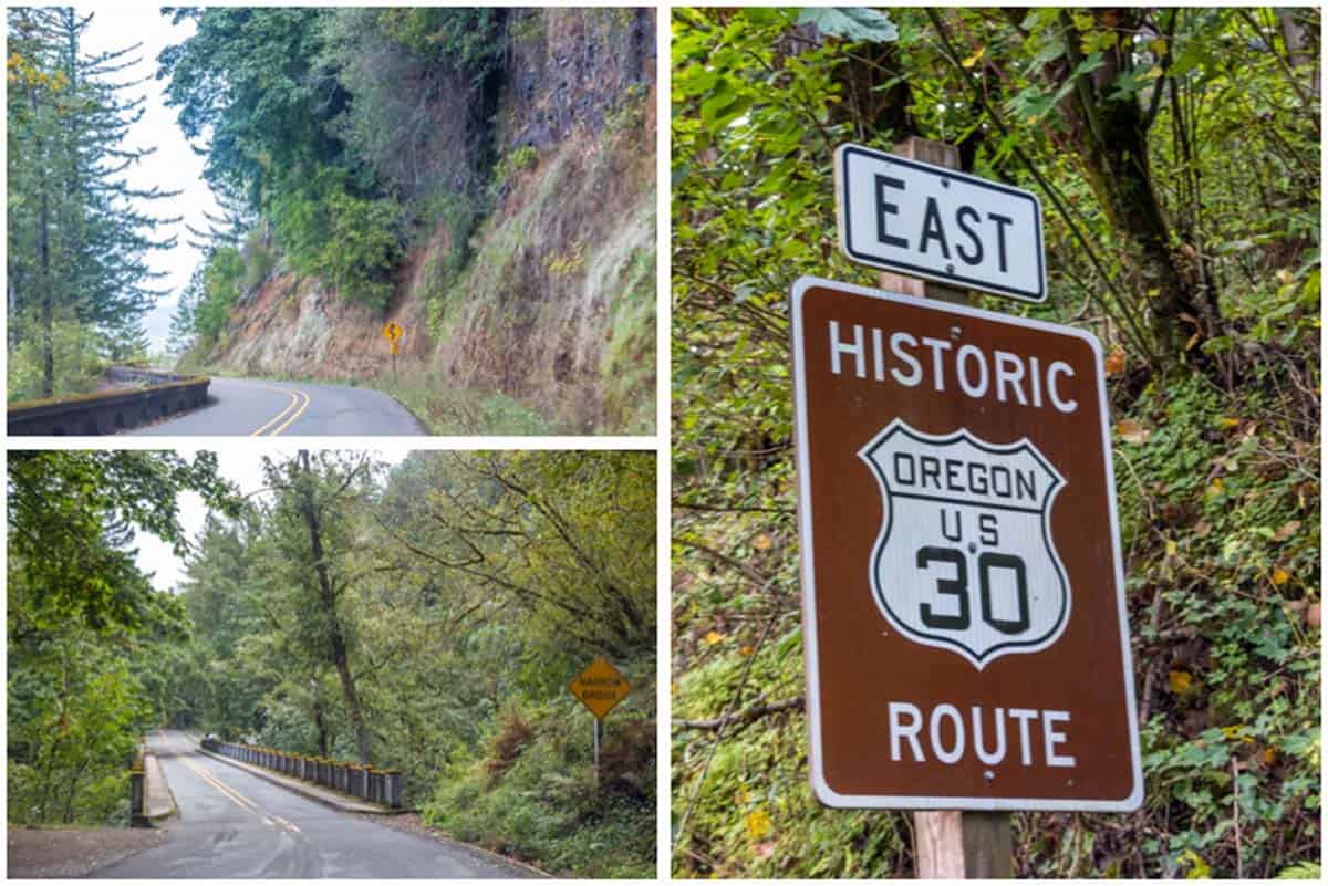 Historiske Columbia River Highway – Oregon, USA