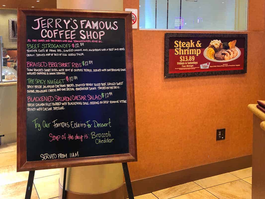 Kaffe på Jerry's Nugget Casino - Las Vegas, USA