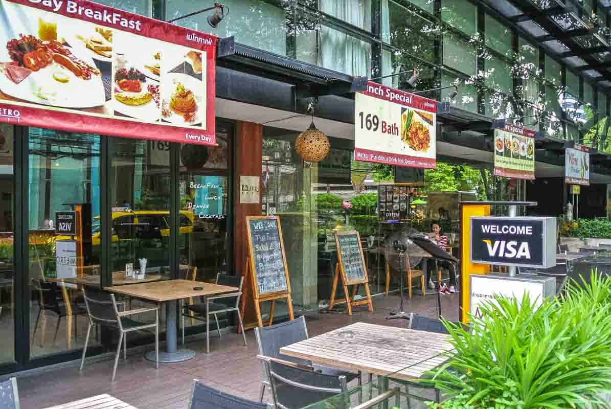 Anmeldelse af Coffee Club Restaurant - Bangkok, Thailand