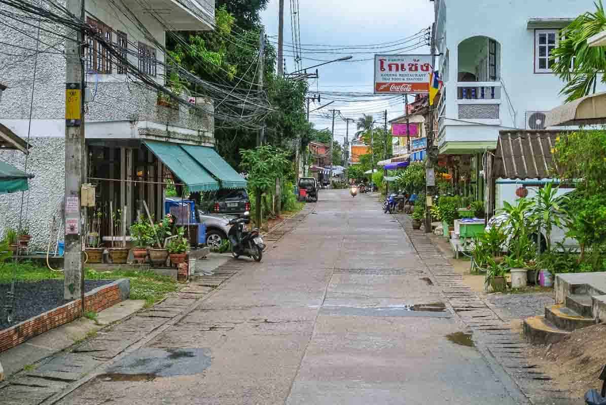 Backpacker-byen Mae Nam - Koh Samui, Thailand