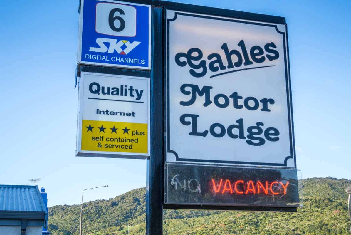 Anmeldelse af Gables Motor Lodge - Greymouth, New Zealand