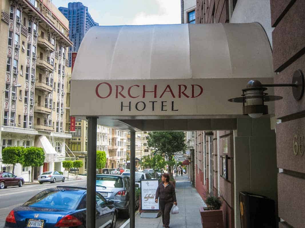 Anmeldelse af Orchard Hotel - San Francisco, USA‏