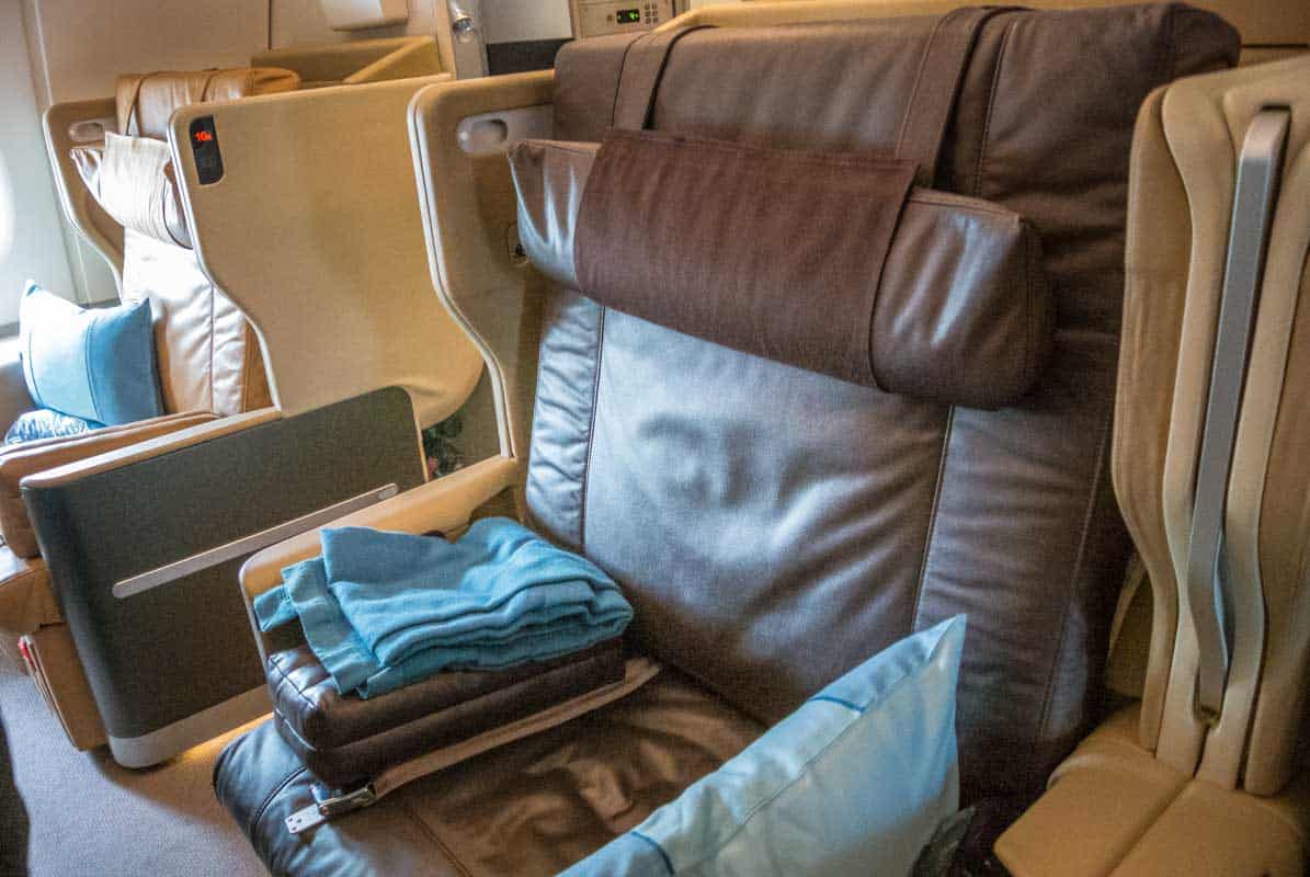 Anmeldelse af Singapore Airlines Business Class