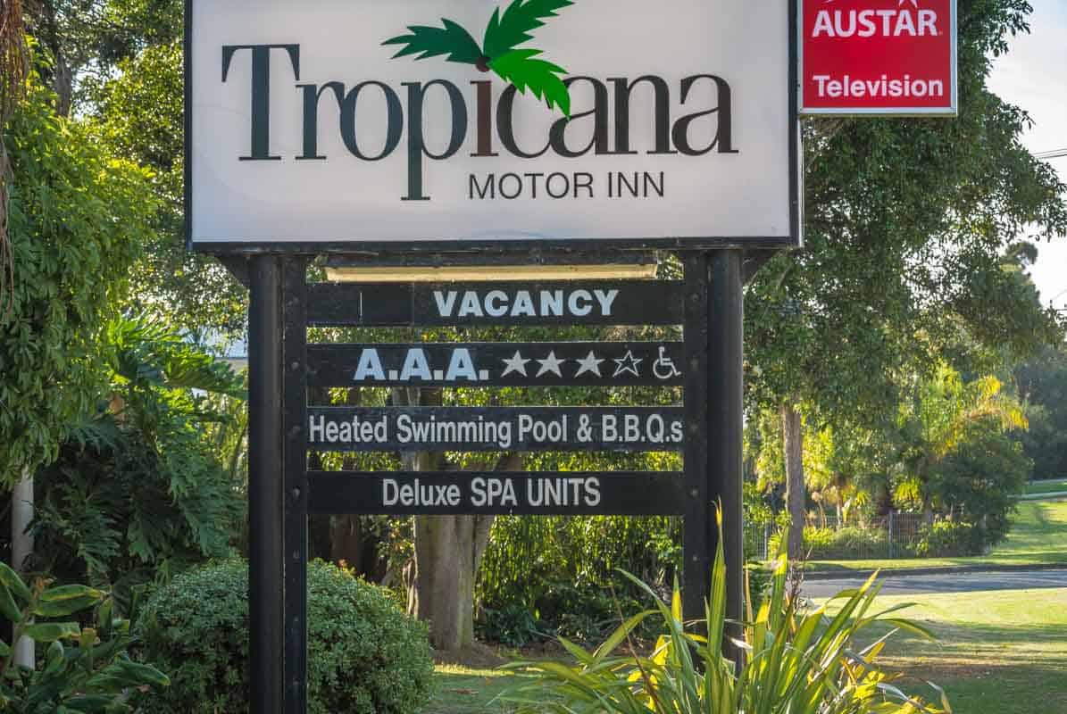 Anmeldelse af Tropicana Motor Inn - Phillip Island, Australien