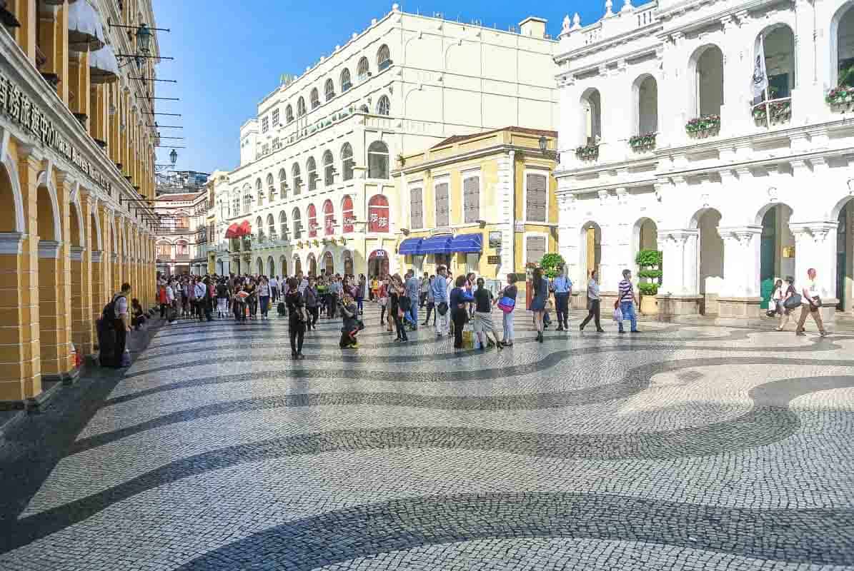 Den historiske portugisiske bydel - Macau