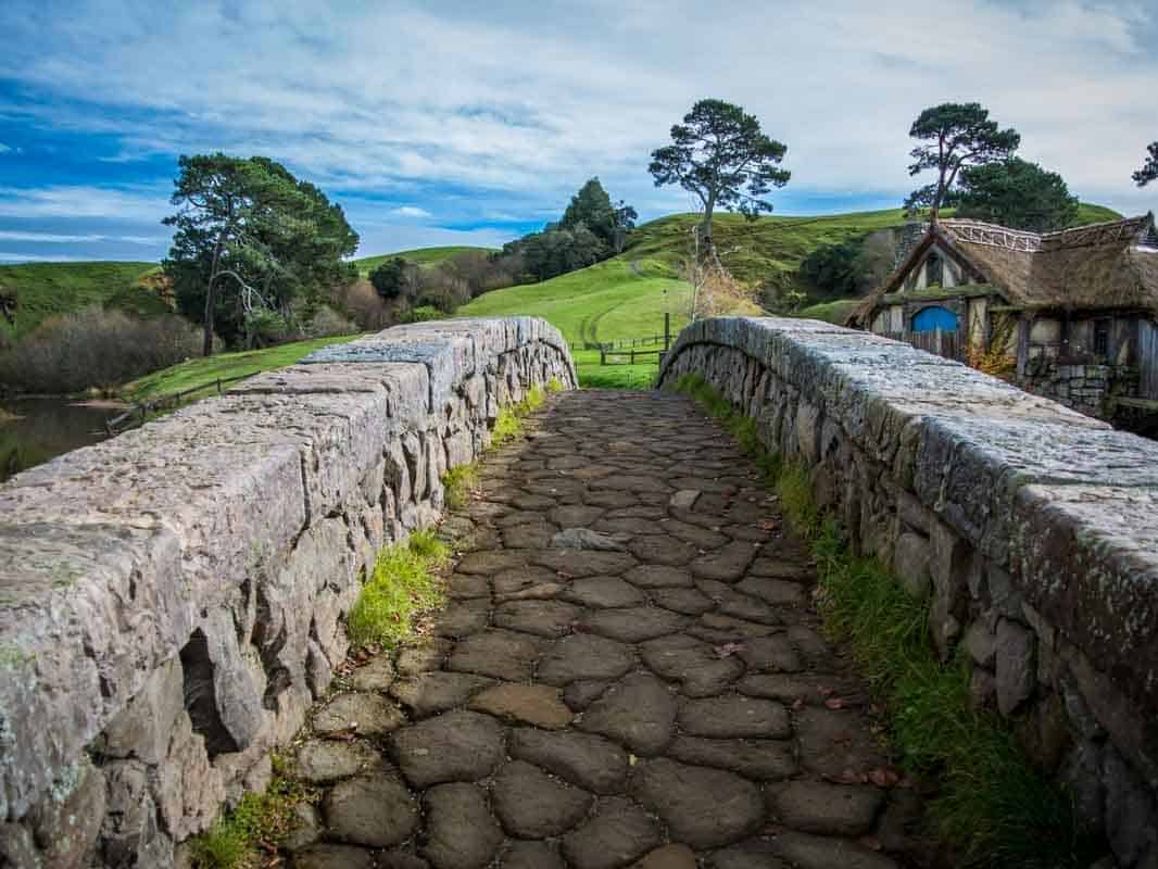 Filmkulissen Hobbiton movie set - Matamata, New Zealand