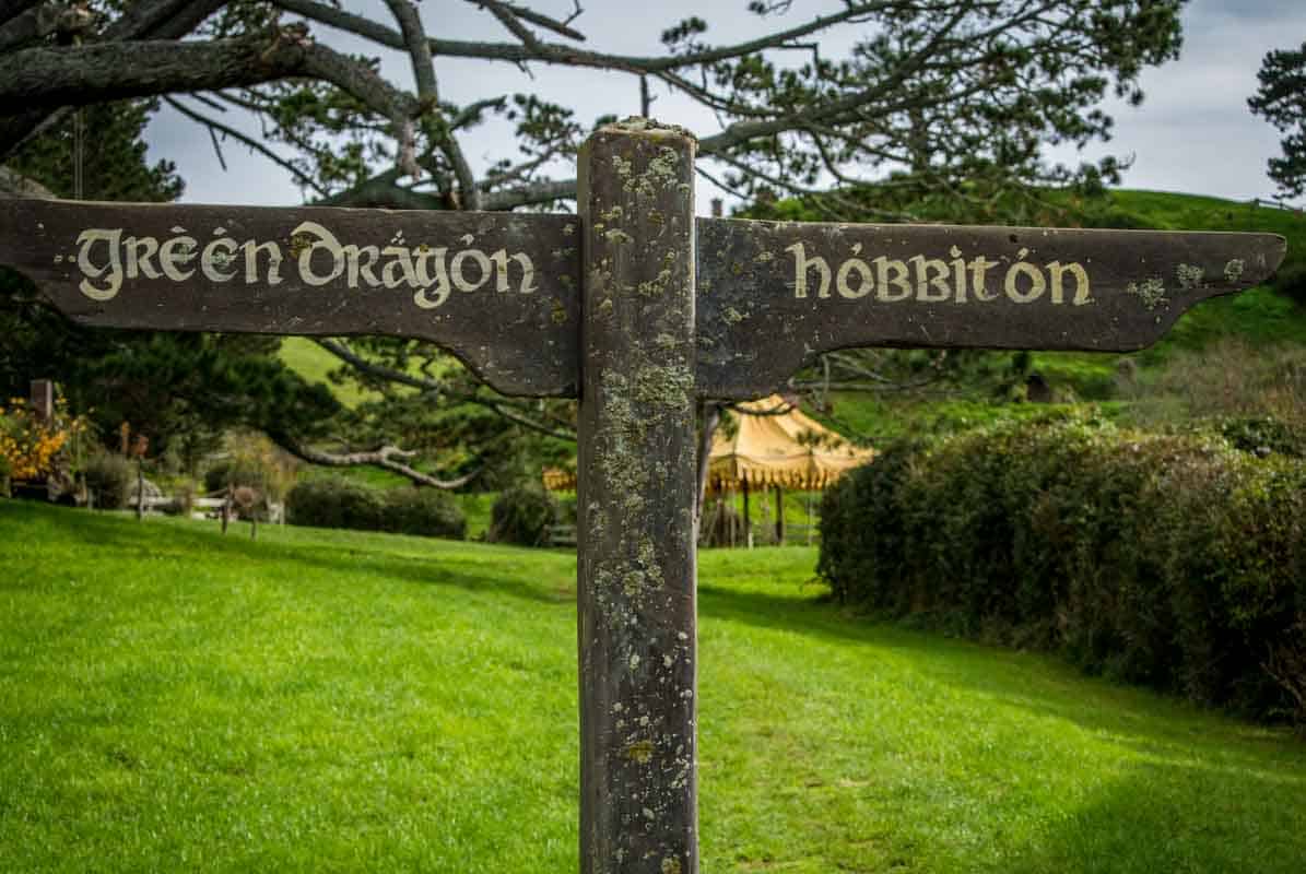 Filmkulissen Hobbiton movie set - Matamata, New Zealand