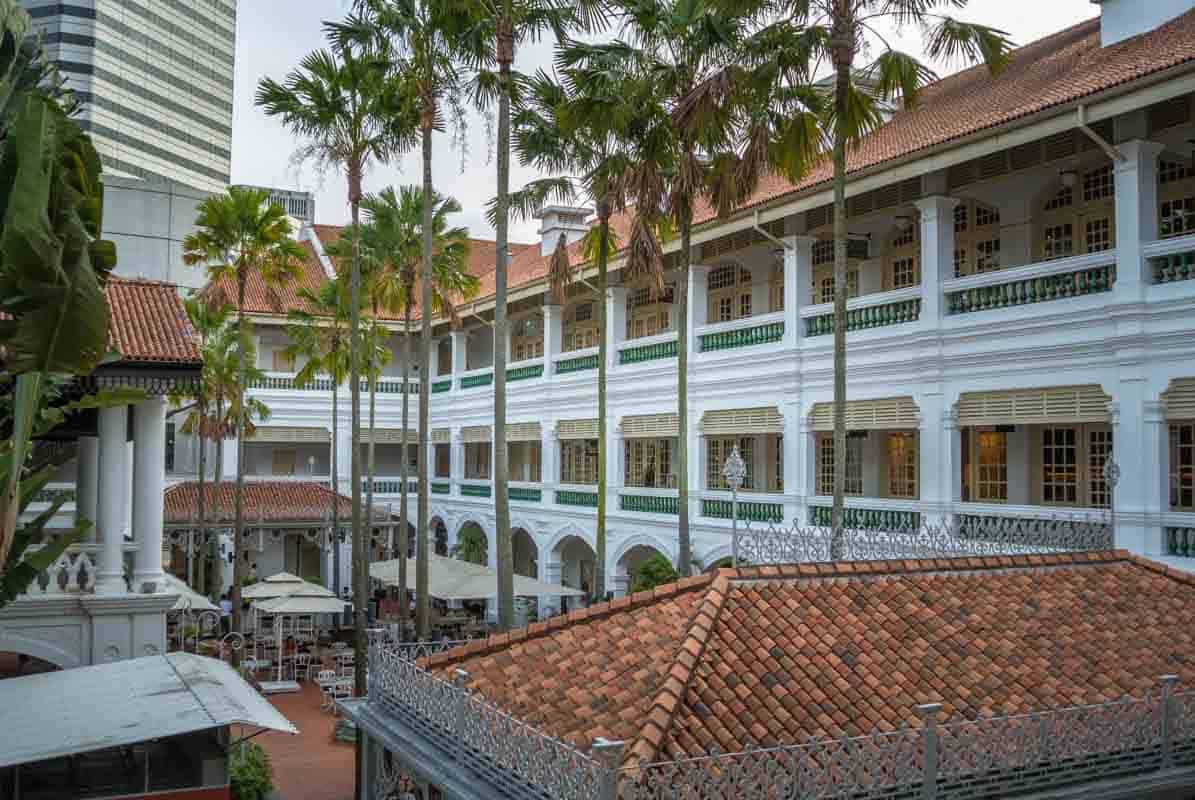 Singapore Sling på Raffles hotel - Singapore