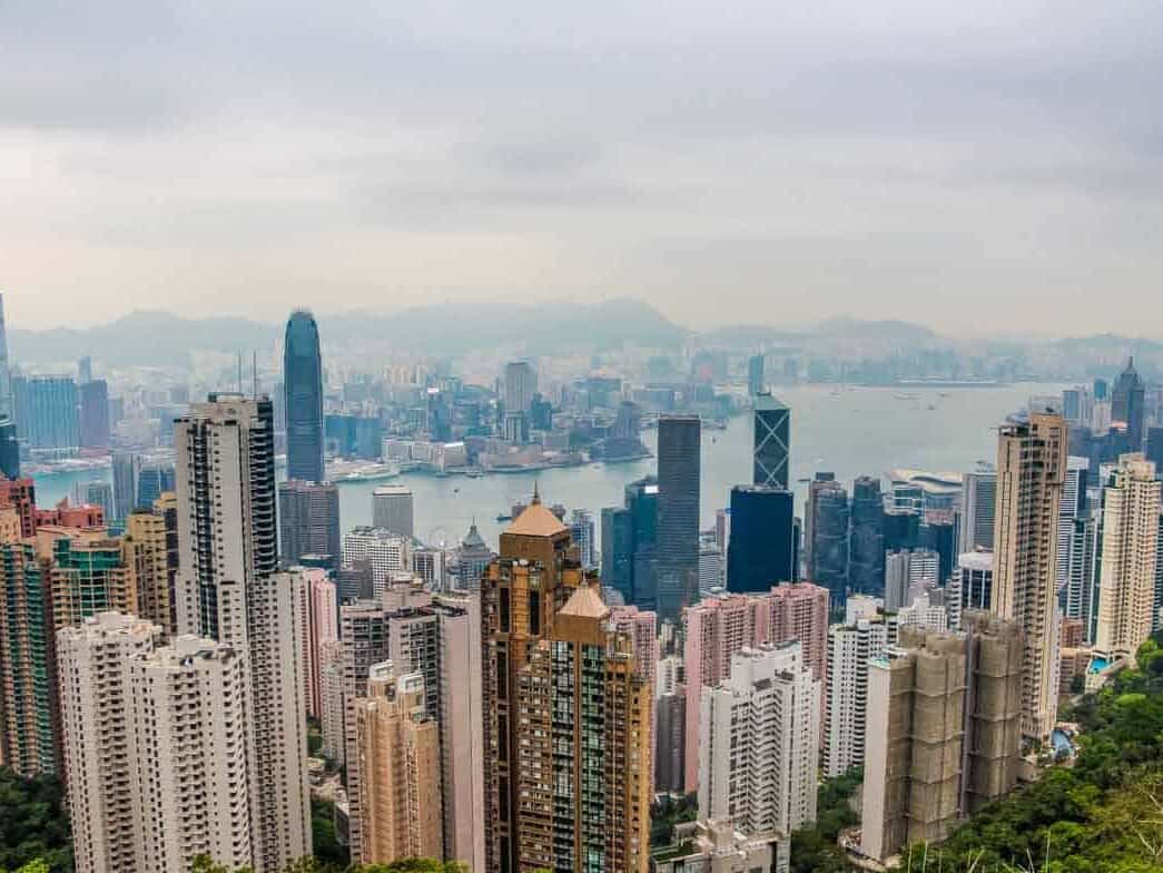 Victoria Peak et smukt udsigtspunkt - Hong Kong