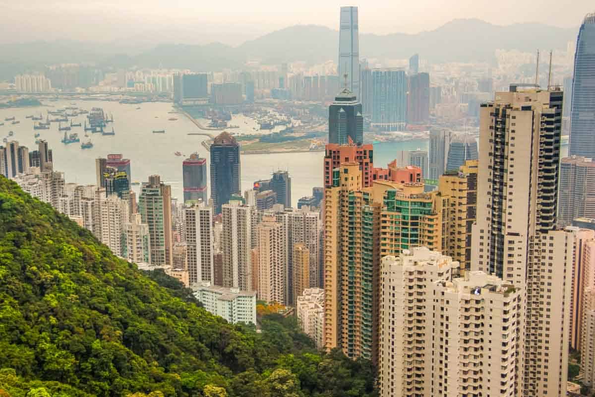 Victoria Peak et smukt udsigtspunkt - Hong Kong