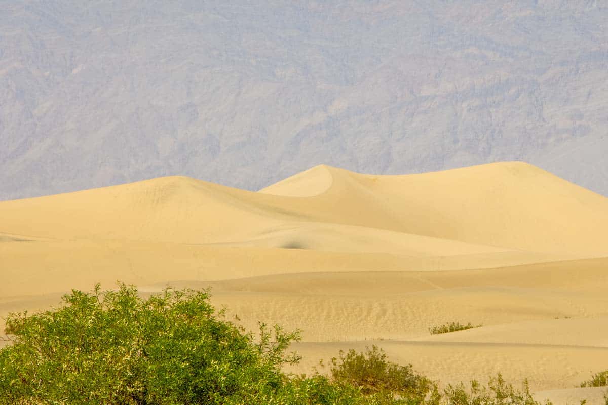 Death Valley National Park med sin ekstreme hede - Californien, USA