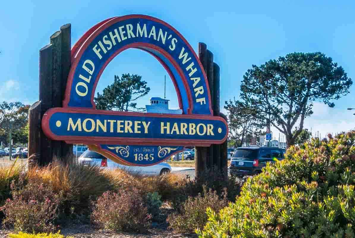 Monterey en hyggelig fiskerby - Californien, USA‏
