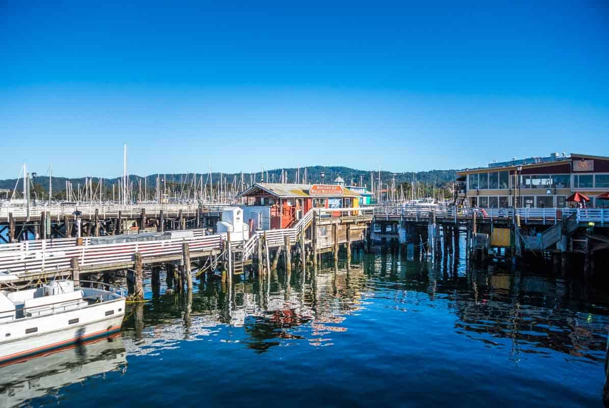 Monterey en hyggelig fiskerby - Californien, USA‏