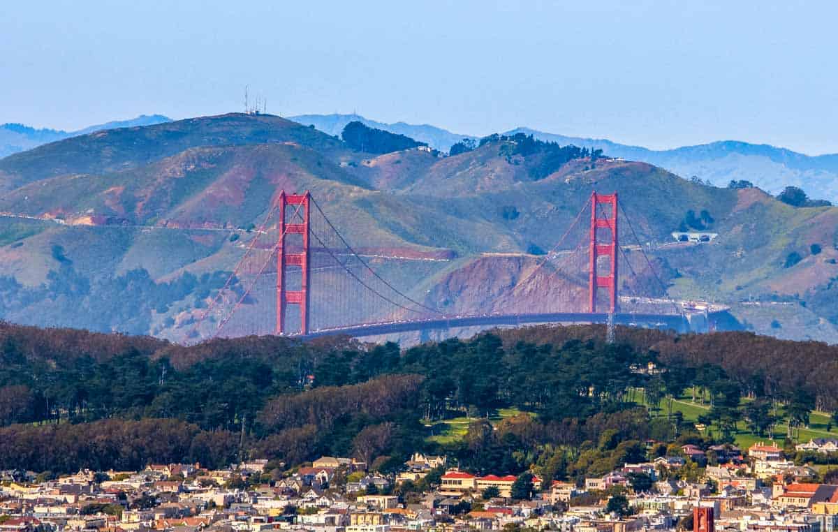 Twin Peaks med en fantastisk udsigt - San Francisco, USA