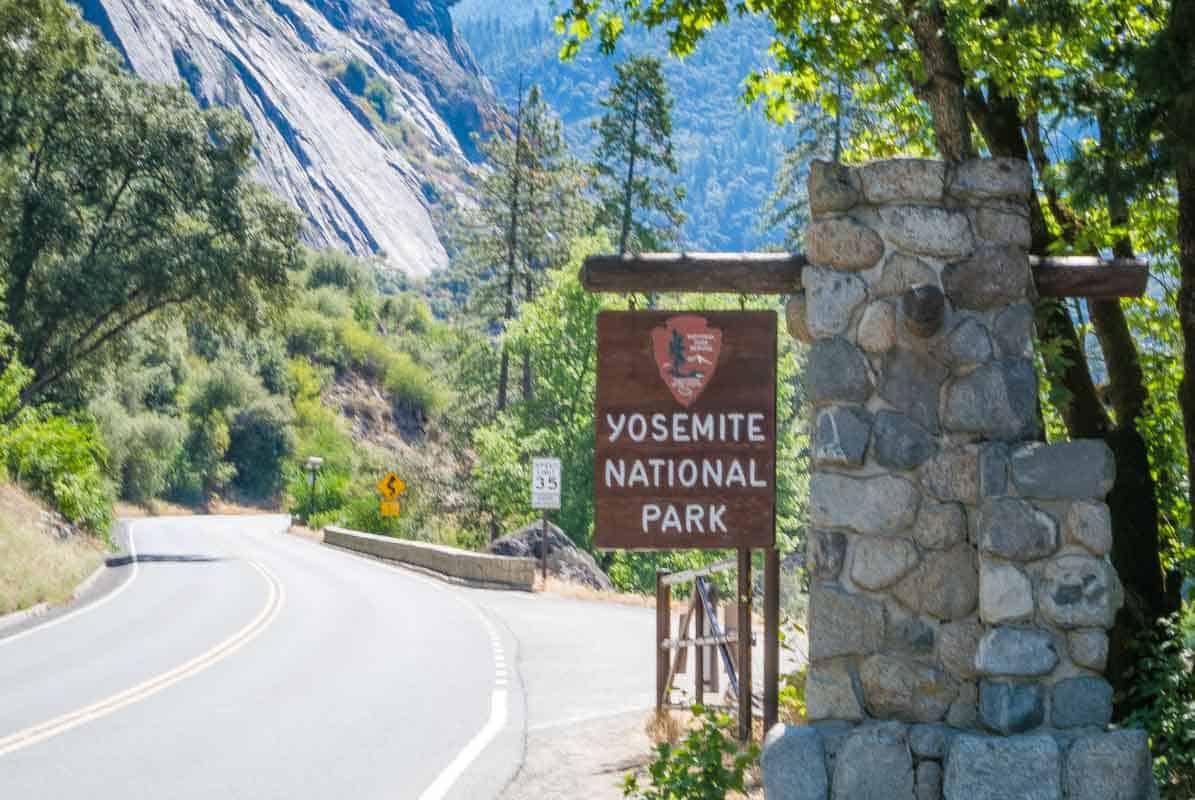 Yosemite National Park er mangfoldig natur - Californien, USA‏