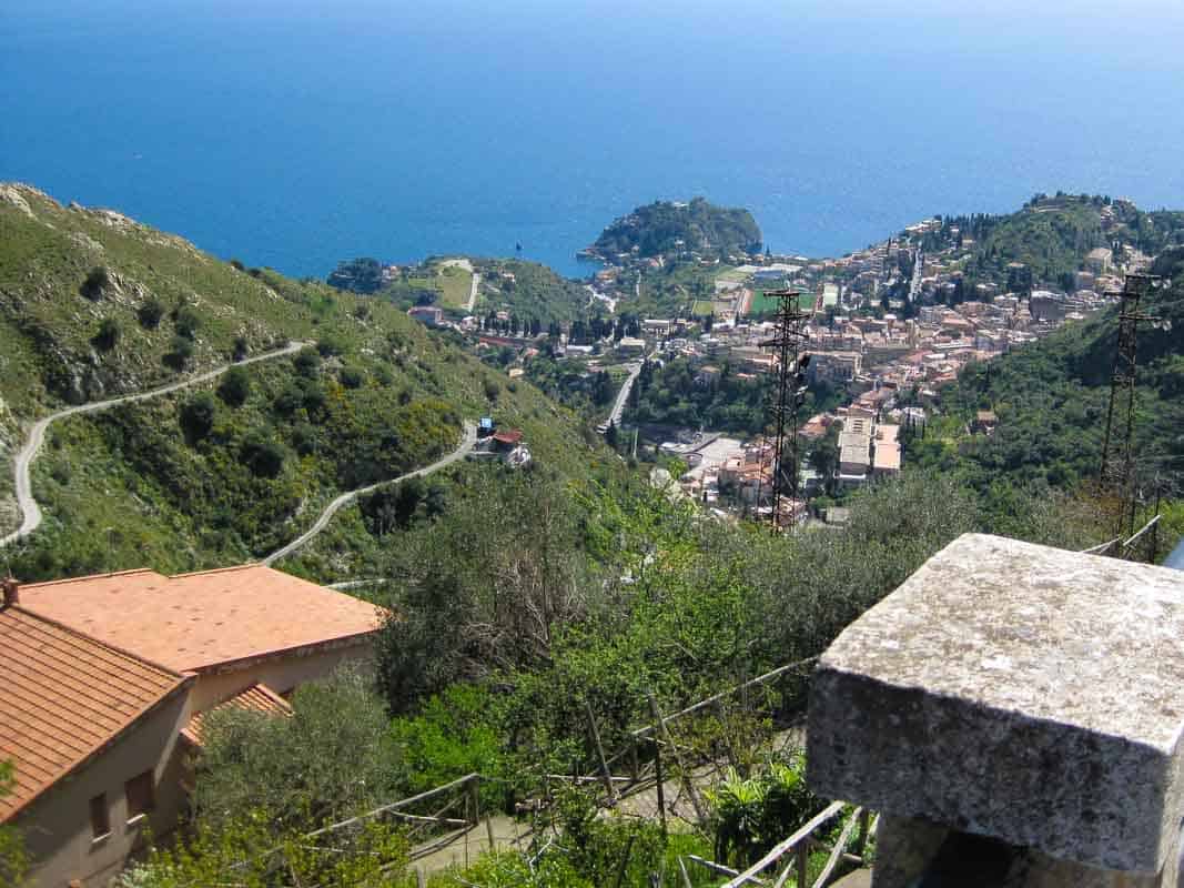 Bjergbyerne Castelmola og Savoca – Sicilien, Italien