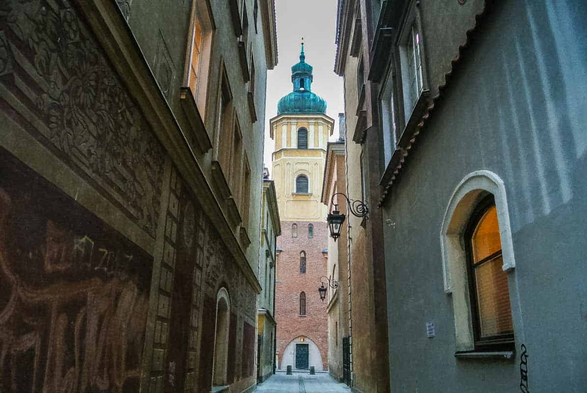 Stare Miasto den gamle bydel - Warszawa, Polen