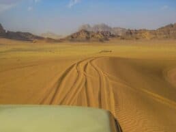 Wadi Rum er en smuk sandørken - Jordan