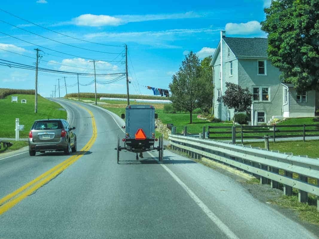 Amishland i Lancaster – Pennsylvania, USA