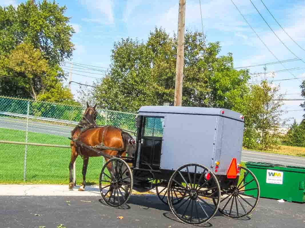 Amishland i Lancaster – Pennsylvania, USA