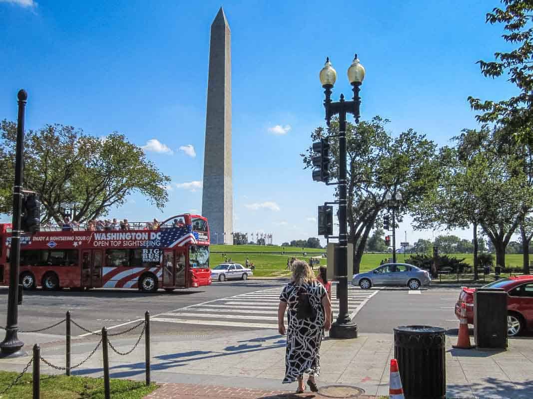 Det Hvide Hus og monumenterne - Washington D.C