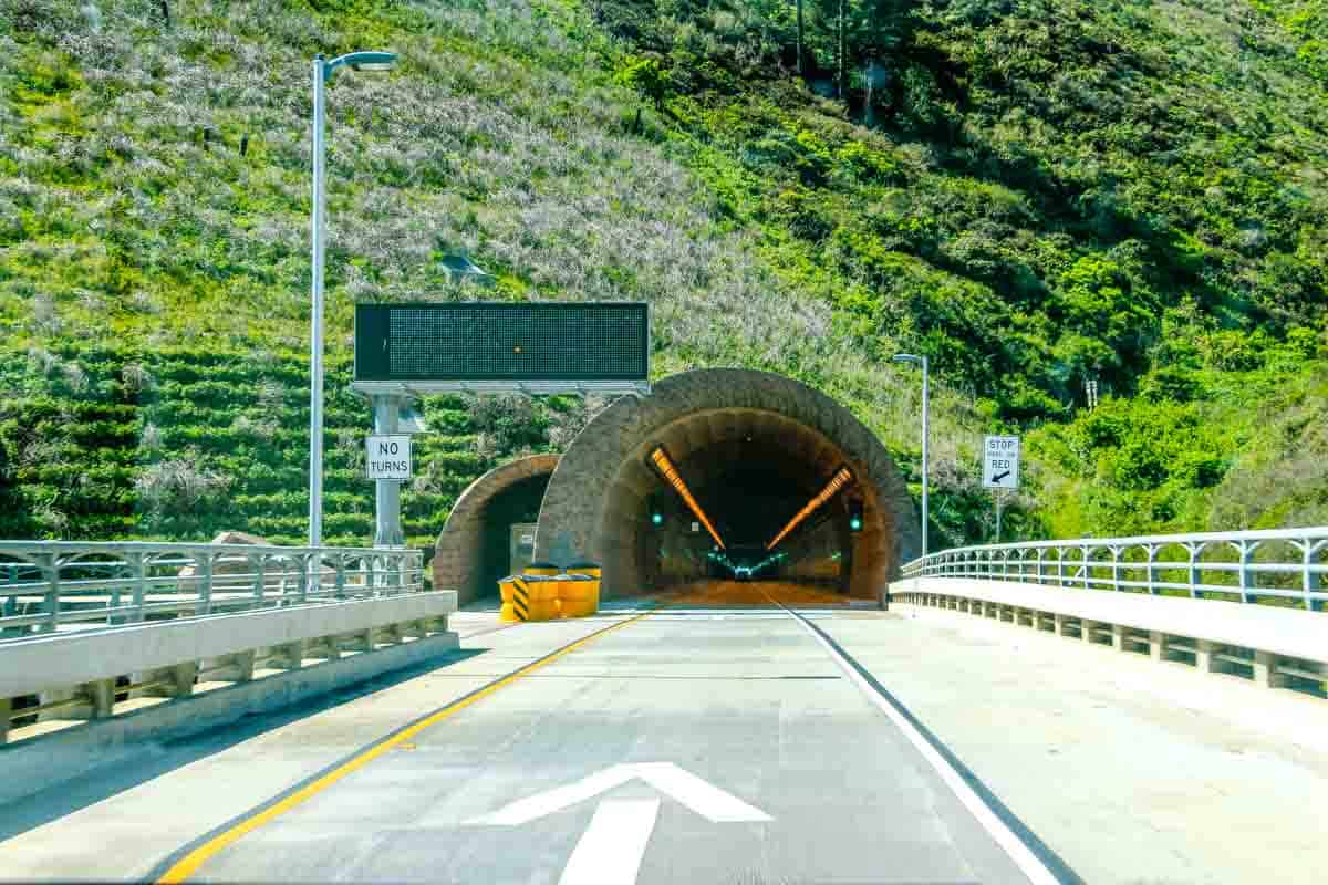 Devil's Slide og Highway 1 - Californien, USA