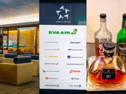 Anmeldelse af EVA Air The Star lounge - Taiwan Taoyuan International Airport