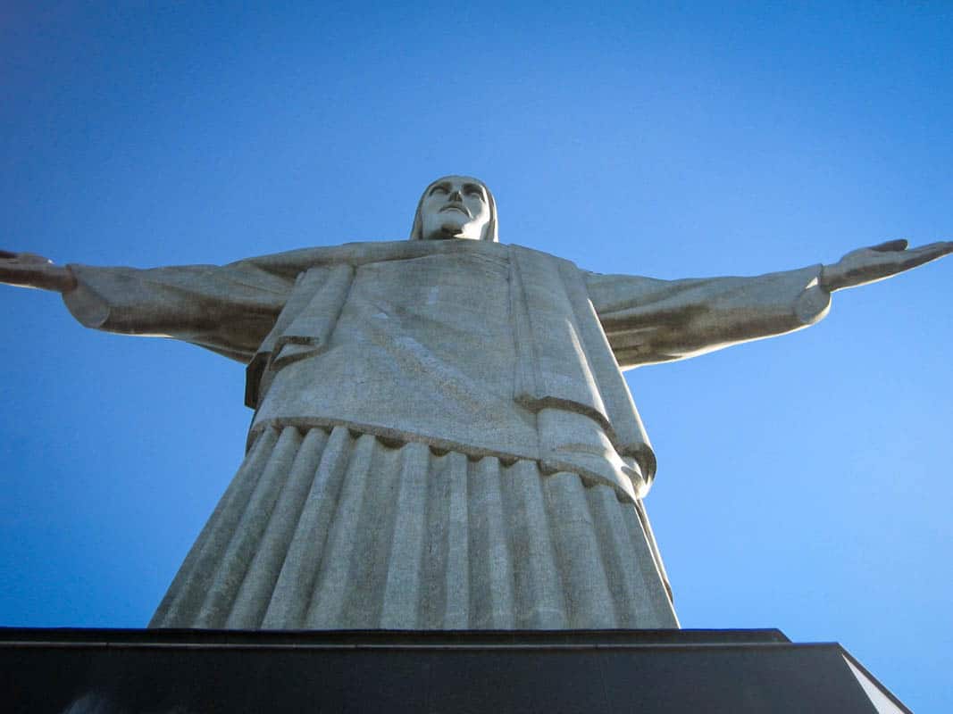 Kristusfiguren Christ the Redeemer - Rio de Janeiro, Brasilien