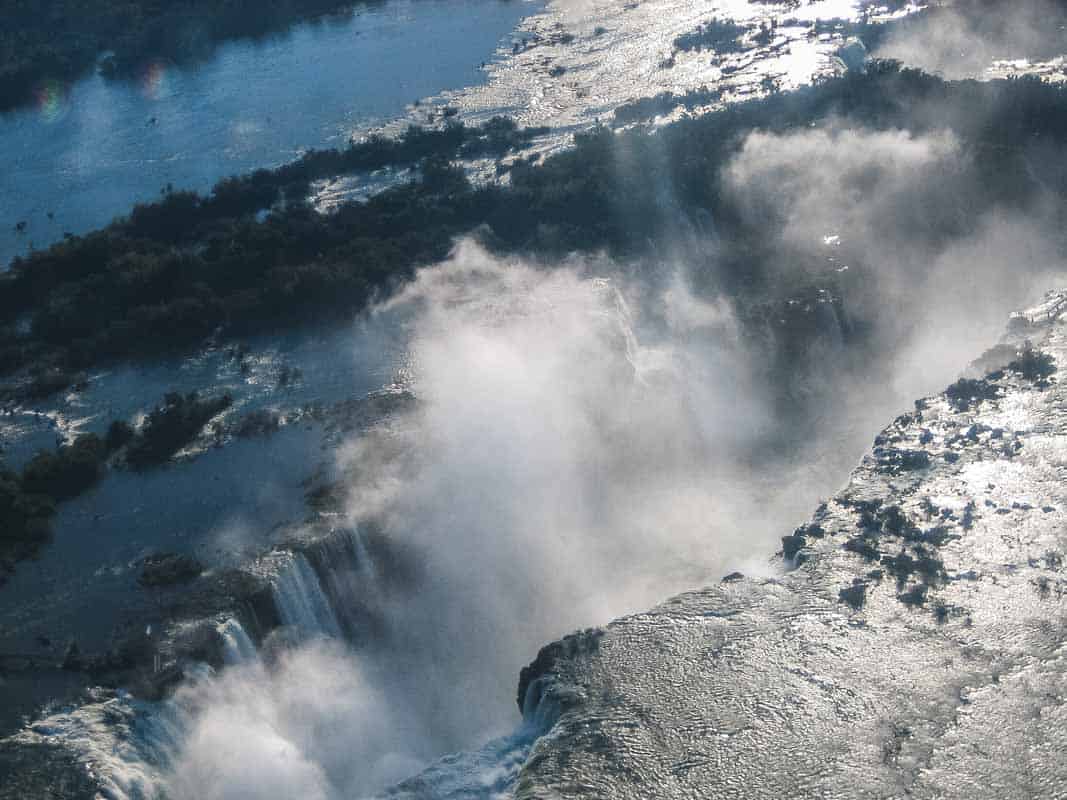 Prøv en helikoptertur over Iguazu Falls – Brasilien