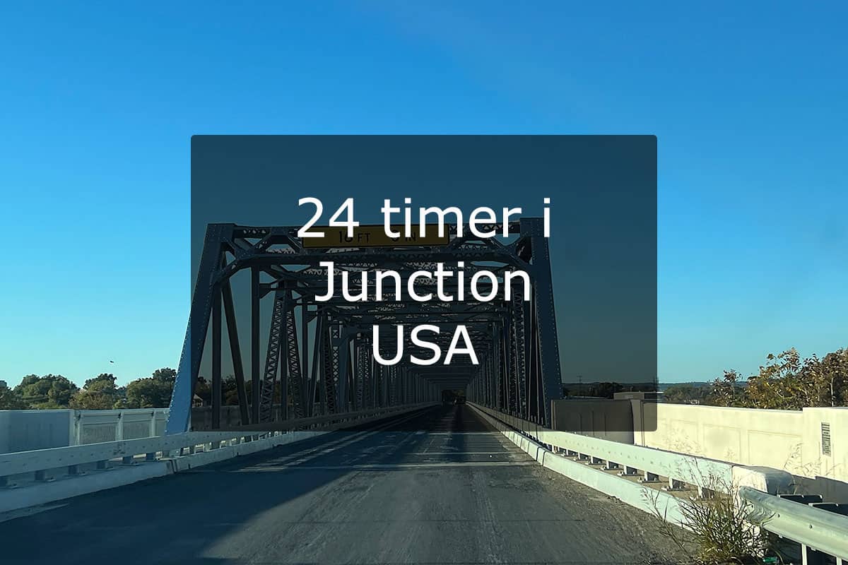 24 timer i Junction - USA